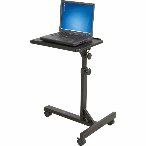 Balt® 89819 Lap Jr. Mobile Laptop Stand, 27"- 42"H x 18"W x 22"D, Black 4 Balt® 89819 Lap Jr. Mobile Laptop Stand, 27"- 42"H x 18"W x 22"D, Black - Image 4