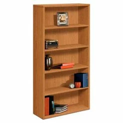 HON® Bookcase Five-Shelf 36"W x 13-1/8"D x 71"H Harvest - 10500 Series