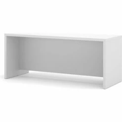 Bestar® Executive Desk - 71" - White - Pro-Linea Series -Outlet Desks & Workstations Store BSA 120400 1117