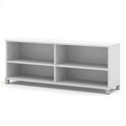 Bestar® Credenza - 71" - White - Pro-Linea Series -Outlet Desks & Workstations Store BSA 120612 1117