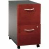 Bush Business Furniture Bush Furniture Two Drawer File Cabinet (Unassembled) - Hansen Cherry - Series C