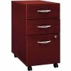Bush Business Furniture Bush Furniture Three Drawer File Cabinet (Unassembled) - Mahogany - Series C