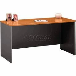 Bush Business Furniture Bush Furniture Credenza Shell - 60" - Natural Cherry - Series C -Outlet Desks & Workstations Store BUM WC72461
