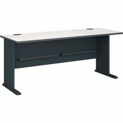 Bush Business Furniture Bush Furniture 72" Desk - Gray - Series A 21 Bush Business Furniture Bush Furniture 72" Desk - Gray - Series A -Outlet Desks & Workstations Store BUM WC84872