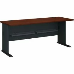 Bush Business Furniture Bush Furniture 72" Desk - Hansen Cherry - Series A -Outlet Desks & Workstations Store BUM WC94472