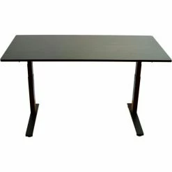 Uncaged Ergonomics RISE UP Electric Adjustable Height Sit-Stand Desk Workstation - Black -Outlet Desks & Workstations Store CD9 Rubbk