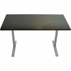 Uncaged Ergonomics RISE UP Electric Adjustable Height Sit-Stand Desk Workstation - Gray -Outlet Desks & Workstations Store CD9 Rugbk