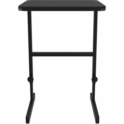 Correll Adjustable Standing Height Workstation - 24"L x 20"W x 34" to 42" - Black Granite 2 Correll Adjustable Standing Height Workstation - 24"L x 20"W x 34" to 42" - Black Granite - Image 2