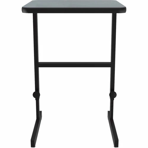 Correll Adjustable Standing Height Workstation - 24"L x 20"W x 34" to 42" - Gray Granite 2 Correll Adjustable Standing Height Workstation - 24"L x 20"W x 34" to 42" - Gray Granite - Image 2