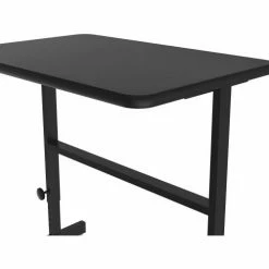 Correll Adjustable Standing Height Workstation - 36"L x 24"W x 34" to 42" - Black Granite -Outlet Desks & Workstations Store CST2436 07 04