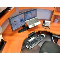 Ergotron® 97-582-009 Neo-Flex Underdesk Keyboard Arm, 15-3/8" Track Length, Black 8 Ergotron® 97-582-009 Neo-Flex Underdesk Keyboard Arm, 15-3/8" Track Length, Black -Outlet Desks & Workstations Store ERG97582009 3