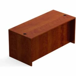 Global Furniture Group Offices To Go™ Desk Shell - 66" x 30" - Dark Cherry