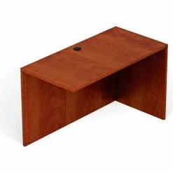 Global Furniture Group Offices To Go™ Return Desk - 48"W x 24"D x 29-1/2"H - Dark Cherry