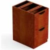 Global Furniture Group Offices To Go™ 2 Drawer Pedestal in Dark Cherry - Executive Modular Furniture