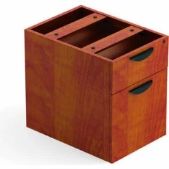 Global Furniture Group Offices To Go™ 2 Drawer Hanging Pedestal in Dark Cherry - Executive Modular Furniture