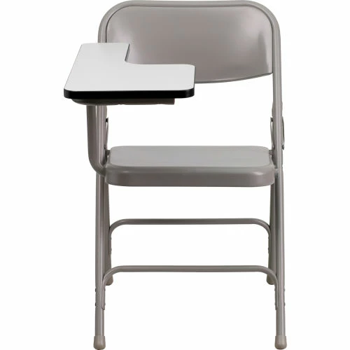 Flash Furniture Premium Steel Folding Chair - Right Handed Tablet Arm - Beige 10 Flash Furniture Premium Steel Folding Chair - Right Handed Tablet Arm - Beige - Image 10