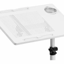 Flash Furniture Adjustable Height Steel Mobile Laptop Desk, White 17 Flash Furniture Adjustable Height Steel Mobile Laptop Desk, White -Outlet Desks & Workstations Store FNAN JG 06B WH GG inset5