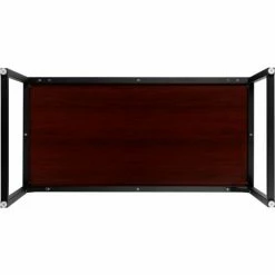 Flash Furniture 47" Industrial Style Office Desk - Mahogany -Outlet Desks & Workstations Store GC GF156 12 MHG GG inset7