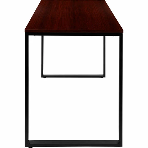 Flash Furniture 55" Industrial Style Office Desk - Mahogany 6 Flash Furniture 55" Industrial Style Office Desk - Mahogany - Image 6