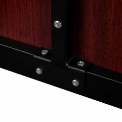 Flash Furniture 55" Industrial Style Office Desk - Mahogany 24 Flash Furniture 55" Industrial Style Office Desk - Mahogany -Outlet Desks & Workstations Store GC GF156 14 MHG GG inset5