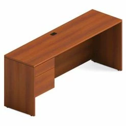 Global Furniture Group Global™ Credenza - Right Pedestal - 72" x 20" - Avant Honey - Adaptabilities Series
