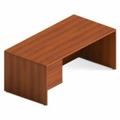 Global Furniture Group Global™ Credenza - Right Pedestal - 72" x 36" - Avant Honey - Adaptabilities Series