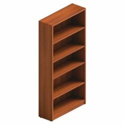 Global Furniture Group Global™ Bookcase, 5 Shelves - 72"H - Avant Honey - Adaptabilities Series