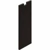 Global Furniture Group Offices To Go™ - Half End Panel, 12"W x 1"D x 28"H, Espresso