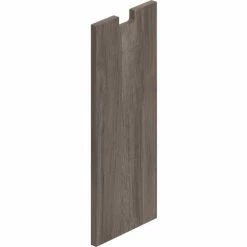 Global Furniture Group Offices To Go™ Half End Panel, 12"W x 1"D x 28"H, Artisan Gray