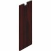 Global Furniture Group Offices To Go™ - Half End Panel, 12"W x 1"D x 28"H, Mahogany