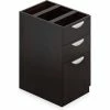Global Furniture Group Offices To Go™ 3 Drawer Pedestal in Espresso - Executive Modular Furniture
