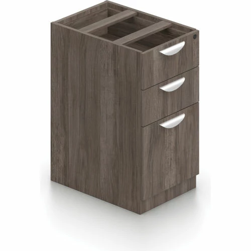 Global Furniture Group Offices To Go™ 3 Drawer Pedestal in Artisan Gray - Executive Modular Furniture 1 Global Furniture Group Offices To Go™ 3 Drawer Pedestal in Artisan Gray - Executive Modular Furniture