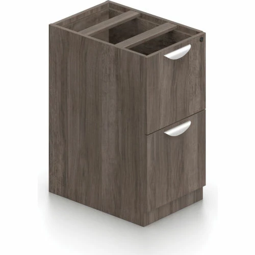 Global Furniture Group Offices To Go™ 2 Drawer Pedestal in Artisan Gray - Executive Modular Furniture 1 Global Furniture Group Offices To Go™ 2 Drawer Pedestal in Artisan Gray - Executive Modular Furniture