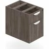 Global Furniture Group Offices To Go™ 2 Drawer Hanging Pedestal in Artisan Gray - Executive Modular Furniture