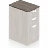 Global Furniture Group Offices To Go™ Pedestal Top in Artisan Gray - Executive Modular Furniture