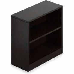 Global Furniture Group Offices To Go™ 1 Shelf Bookcase in Espresso - Executive Modular Furniture