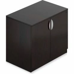 Global Furniture Group Offices To Go™ - Storage Cabinet with Lock, 36"W x 22"D x 29-1/2"H, Espresso