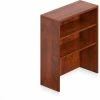 Global Furniture Group Offices To Go™ - Hutch Bookcase - 36"W x 15"D x 36"H - Dark Cherry