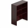 Global Furniture Group Offices To Go™ - Hutch Bookcase - 36"W x 15"D x 36"H - Mahogany