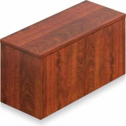 Global Furniture Group Offices To Go™ - Wall Mounted Cabinet, 36"W x 15"D x 17"H Dark Cherry