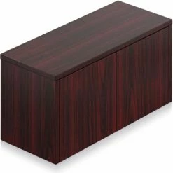 Global Furniture Group Offices To Go™ - Wall Mounted Cabinet, 36"W x 15"D x 17"H Mahogany