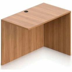 Offices To Go™ Return Desk - 42"W x 24"D x 29-1/2"H - Walnut