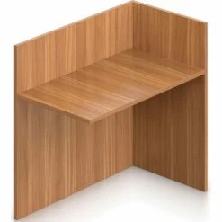 Offices To Go™ - Return for Reception Desk - 42"W x 24"D x 41"H - Walnut