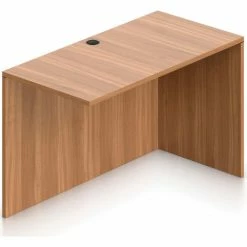 Offices To Go™ Return Desk - 48"W x 24"D x 29-1/2"H - Walnut