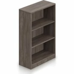 Global Furniture Group Offices To Go™ 2 Shelf Bookcase in Artisan Gray - Executive Modular Furniture
