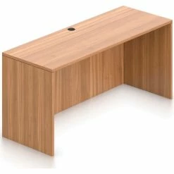 Offices To Go™ Credenza Shell - 66" x 24" - Walnut