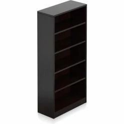 Global Furniture Group Offices To Go™ 4 Shelf Bookcase in Espresso - Executive Modular Furniture