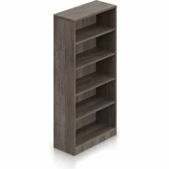 Global Furniture Group Offices To Go™ 4 Shelf Bookcase in Artisan Gray - Executive Modular Furniture