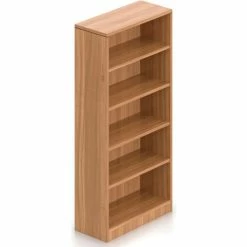 Offices To Go™ 4 Shelf Bookcase in Walnut - Executive Modular Furniture