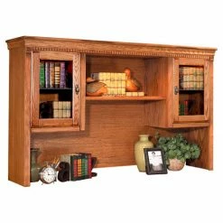 Martin Furniture Huntington Oxford Storage Hutch - Wheat -Outlet Desks & Workstations Store HO6821 W